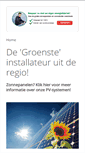 Mobile Screenshot of installatietechniek-groen.nl